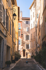 Fototapeta premium Marseille, France - 1 August 2026 : Le Panier neighborhood