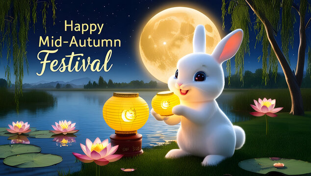 mid autumn festival background