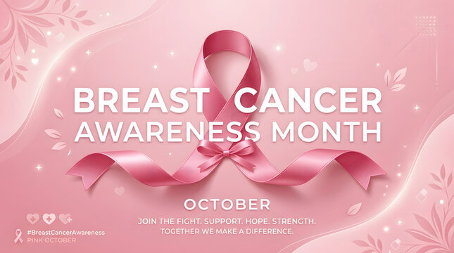 BREAST CANCER AWARENESS MONTH BACKGROUND