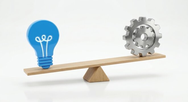 Balancing innovation and mechanical execution in business