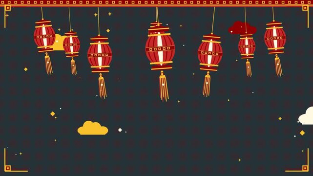 Chinese New Year-themed animated video