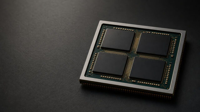 Advanced Multichip Semiconductor Package with Integrated Silicon Dies