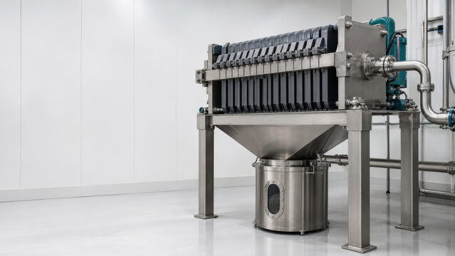 Battery Black Mass Filter Press for Recycling Material Separation