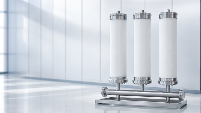 Semiconductor Grade Ultrapure Water Filter Skid for Wafer Fabrication