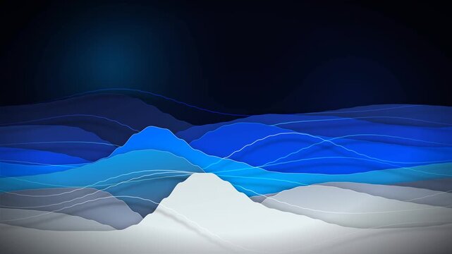Anisotropic Quantum Lattice Silk Surface Abstract Motion Background Loop