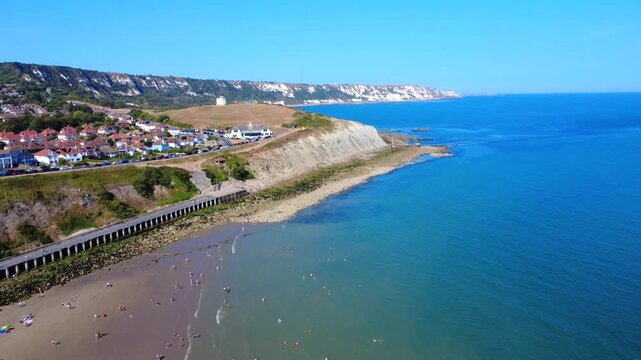 Sunny Sands Beach and Coastline 4K