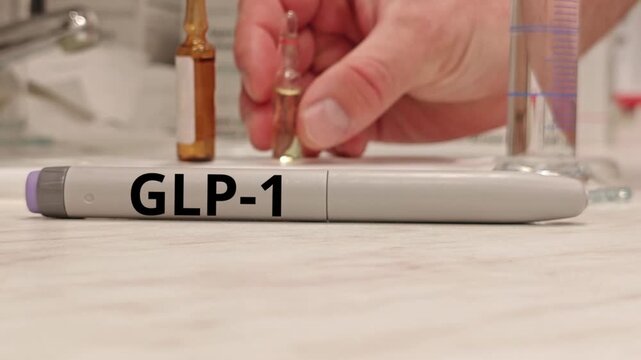 GLP-1 incretin pathway targeted by glucose-lowering medicines supplied in injection pens