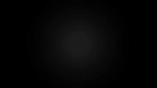 Compiling progress circle animation with percentage counter on black background