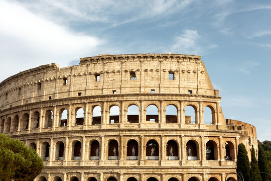 Colosseum Landmark in Rome Italy