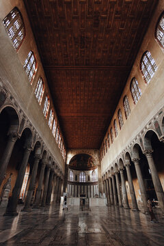 Santa Sabina Basilica Interior Rome
