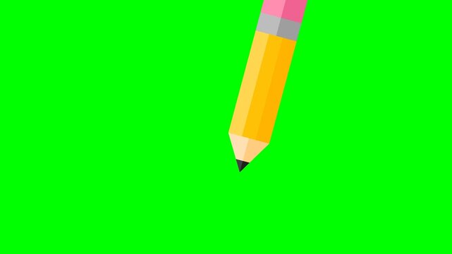 pencil icon illustrating writing process representing education creativity and learning tool