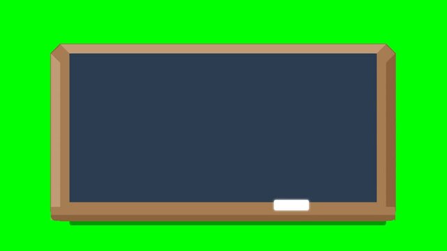 chalkboard icon illustrating teaching process representing education classroom instruction and knowledge sharing