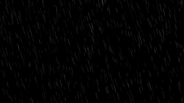 rain drops on black background