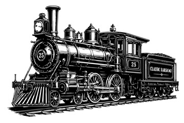 old steam locomotive © RajaGoda