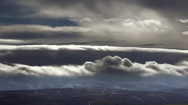 Cyclone anticyclone patterns force high pressure airflow, shaping storm clouds across continents.