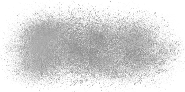 Gray Dust Particle Isolated Transparent PNG