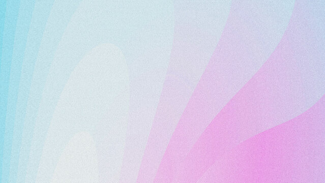 Soft abstract grainy textured background featuring smooth wavy layered forms in cyan and magenta purple.