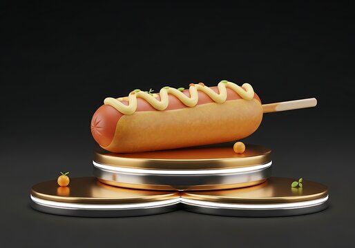 Giant burger with lettuce tomato and toothpick on plate