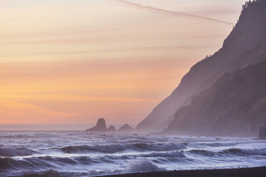 Pacific ocean coast