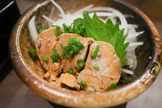 濃厚な味わいのあん肝 日本の珍味料理