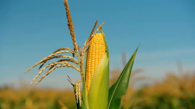 corn on the field