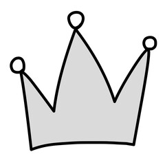 crown icon isolated on white © Andika13