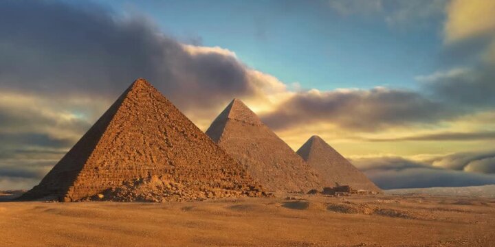 pyramid in the night sky pyramids in the night
