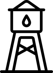 Naklejka premium Line art illustration of a classic gardening watering can, a simple and essential tool for nurturing plants, flowers, and backyard gardens, symbolizing growth and horticulture