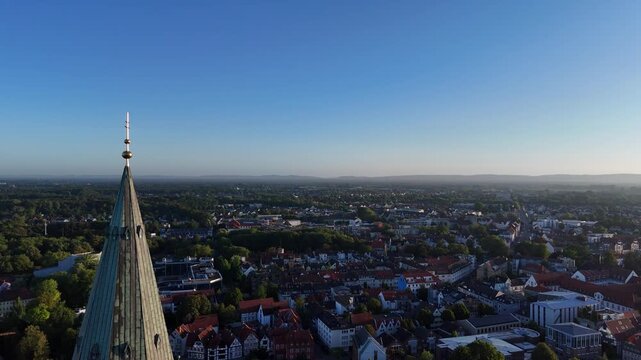 Close Orbit Around Cathedral Spire and Double Cross
