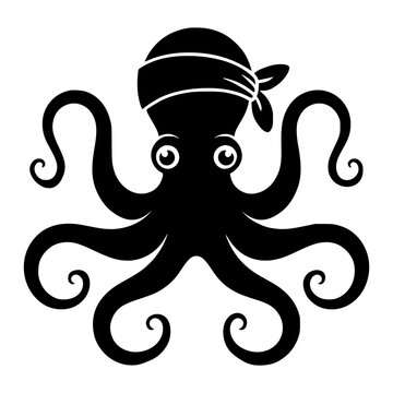 Octopus Wearing Bandana