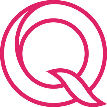 Simple Modern Letter Q Illustration Creative Design Template 