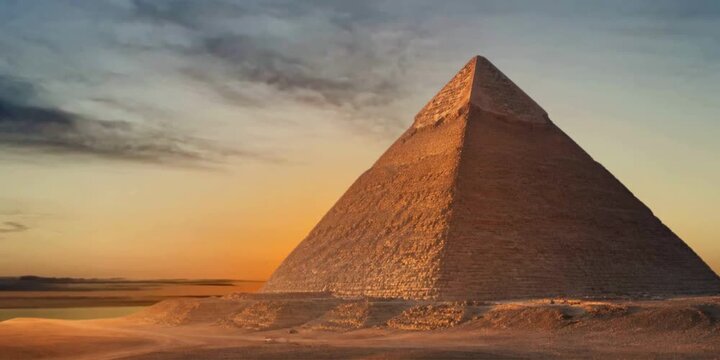 pyramid in the night sky pyramids in the night