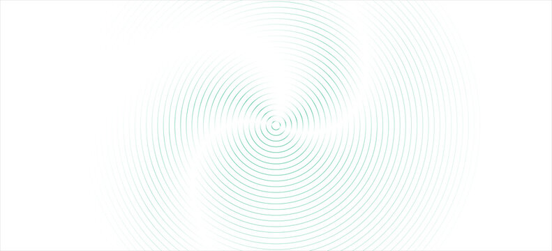 Green white abstract background overlap layer on bright space with circles effect decoration. Modern banner with lines style. Graphic design element stripes concept for flyer, card, or brochure cover