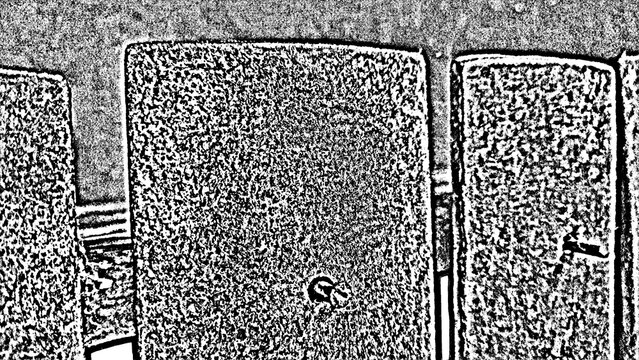Detailed monochrome sketch of a wooden fence texture. Rough timber planks background overlay for rustic designs, wallpaper, and creative art projects.