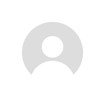 Default avatar profile icon vector