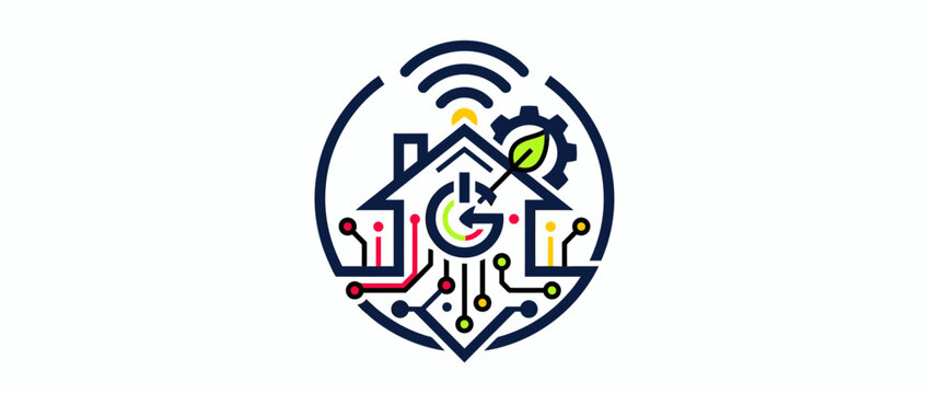 Smart Home Technology Icon