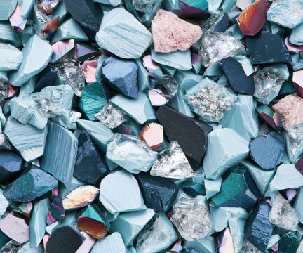 Microscopic glucose crystals with iridescent facets and sharp geometric ridges for pharmaceutical research and medical science backgrounds