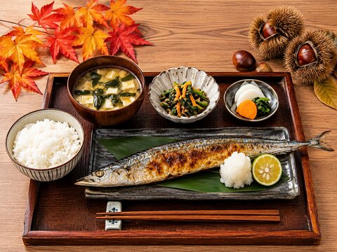 サンマ定食