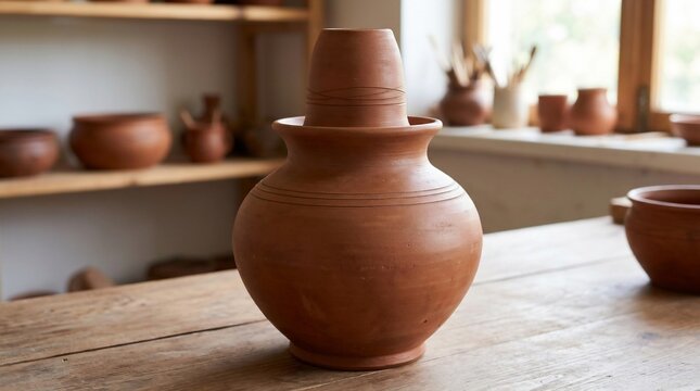 Clay water jugs