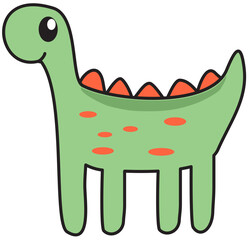 Cute Stegosaurus © Creathub