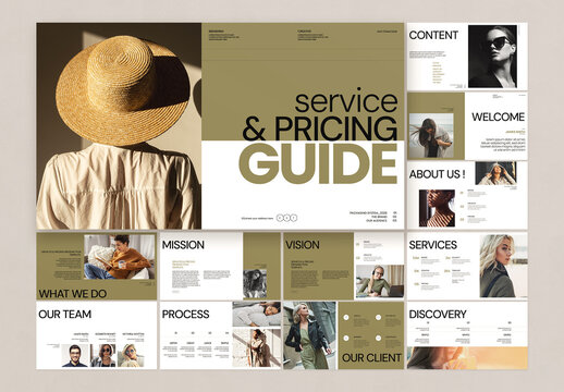 Services & Pricing Guide Presentation Template