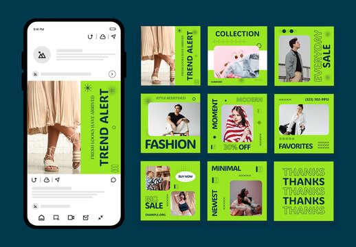 Fashion Social Media Post Template