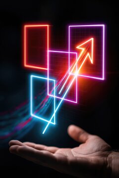 Glowing Panels and Progress: A Futuristic Perspective
