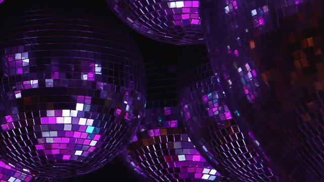 Symphony of colorful lights dances across mirrored disco balls, casting vibrant glow for unforgettable birthday bash. Immerse yourself in pulsating energy of thrilling night club gathering.