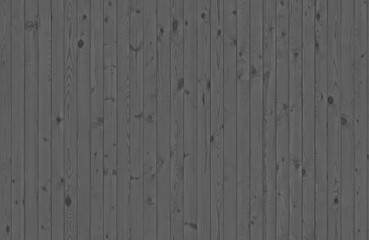 Naklejka premium Dark gray vertical wooden plank texture with distinct natural wood grain patterns running consistently across each panel. 