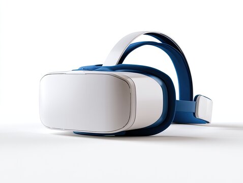 Modern Virtual Reality Headset for Immersive Gaming and Entertainment.