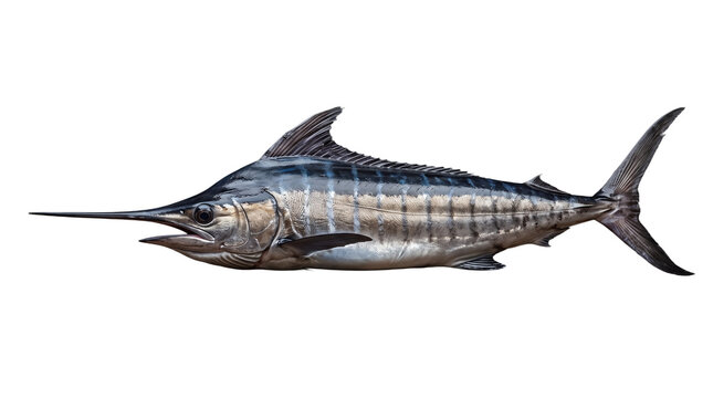 Marlin isolated on transparent background