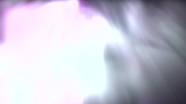 Aurora Animation Purple on Black Background Northern Lights