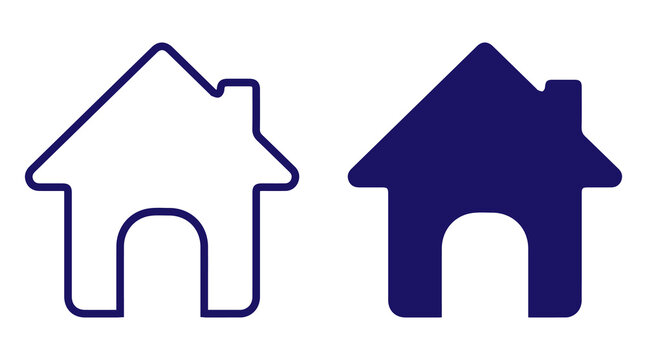 home house icon set for residential property real estate building shelter architecture housing and modern living PNG graphic