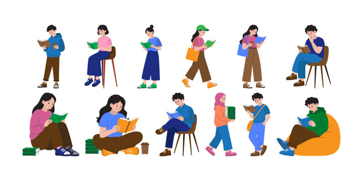 International Literacy Day Illustration